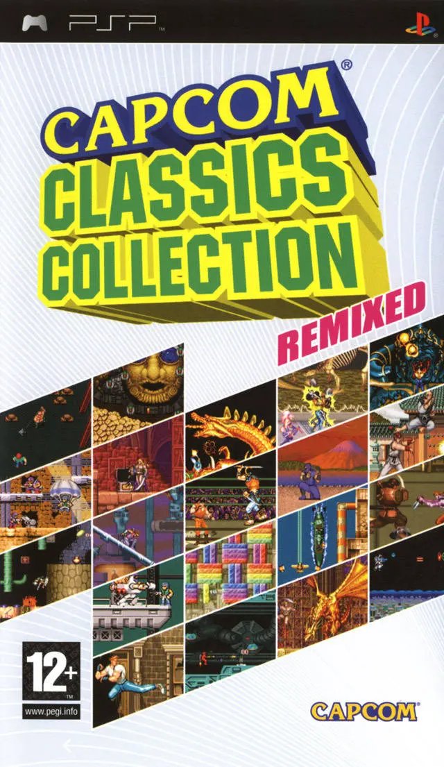 Game | Sony PSP | Capcom Classics Collection Remixed Physical Video Games Game Sony