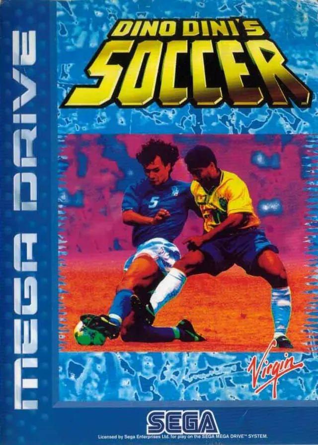 Game | Sega Mega Drive | Dino Dini's Soccer Physical Video Games Game Sega