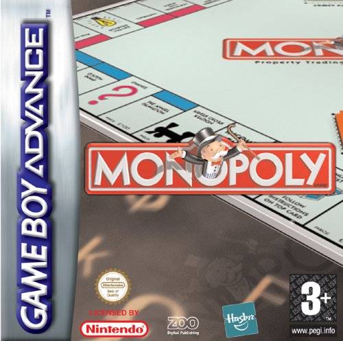 Game | Nintendo Game Boy Advance GBA | Monopoly
