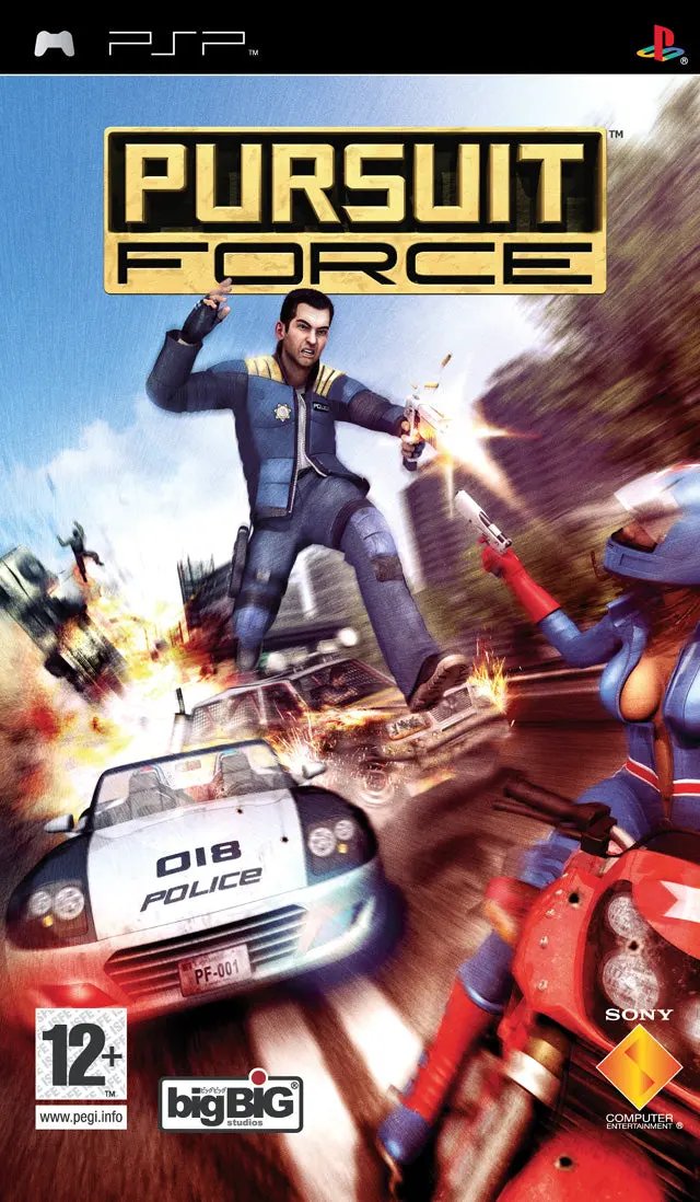 Game | Sony PSP | Pursuit Force Physical Video Games Game Sony