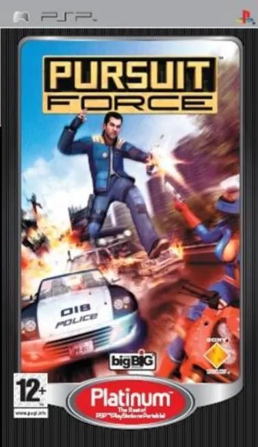 Game | Sony PSP | Pursuit Force (Platinum) Physical Video Games Game Sony