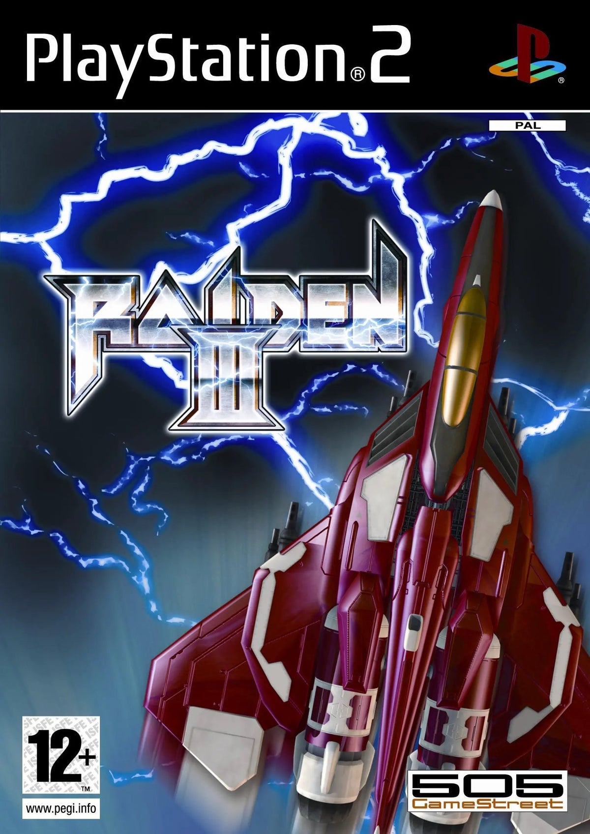 Game | Sony PlayStation PS2 | Raiden III Physical Video Games Game Sony
