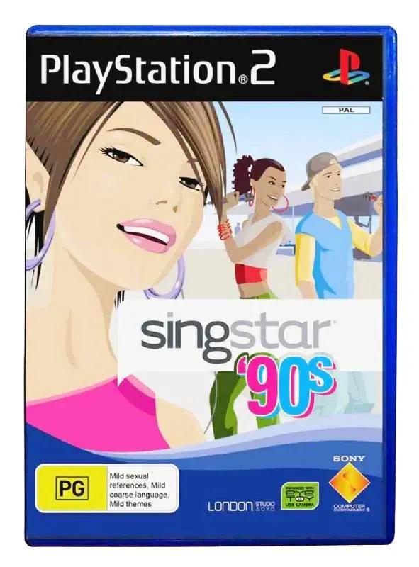 Game | Sony PlayStation PS2 | SingStar 90'S Physical Video Games Game Sony