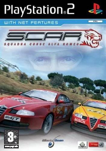 Game | Sony PlayStation PS2 | S.C.A.R.: Squadra Corse Alfa Romeo Physical Video Games Game Sony