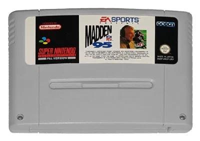 Game | Super Nintendo SNES | Madden NFL '95 Physical Video Games Game Nintendo