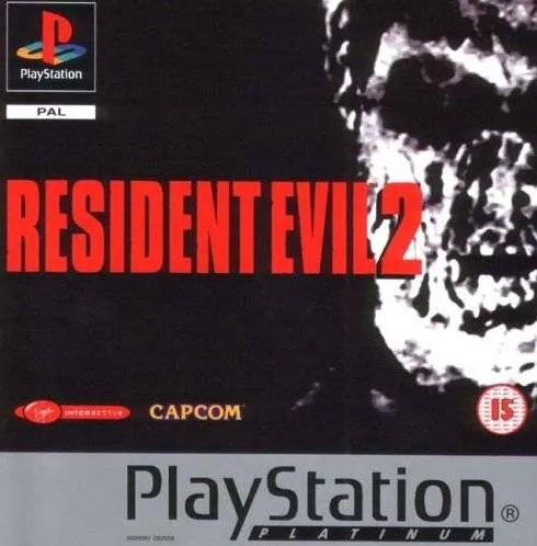 Game | Sony PlayStation PS1 | Resident Evil 2 (Platinum) Physical Video Games Game Sony