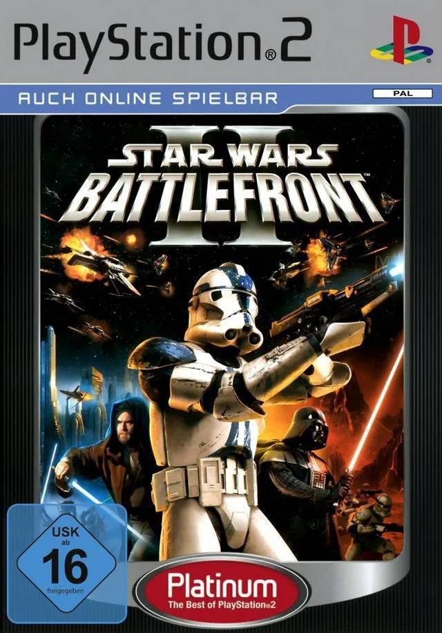 Game | Sony PlayStation PS2 | Star Wars Battlefront 2 (Platinum) Physical Video Games Game Sony