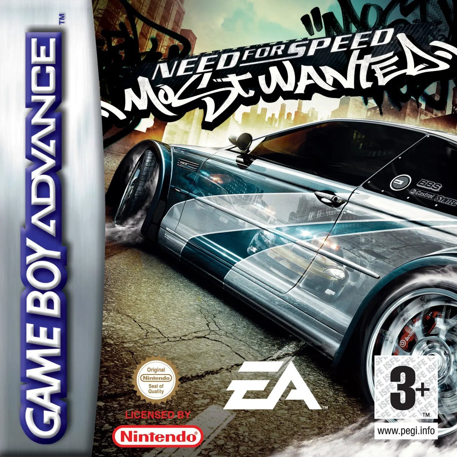 Game | Nintendo Game Boy Advance GBA | Need For Speed: Most Wanted Physical Video Games Game Nintendo