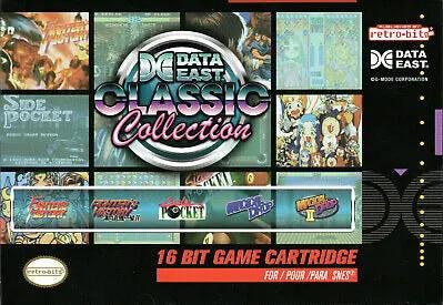 Game | Super Nintendo SNES | Data East Classic Collection Physical Video Games Game Nintendo