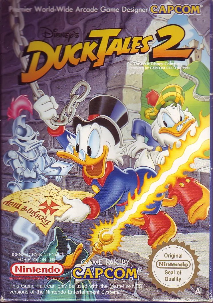 Game | Nintendo NES | Duck Tales 2 Physical Video Games Game Nintendo