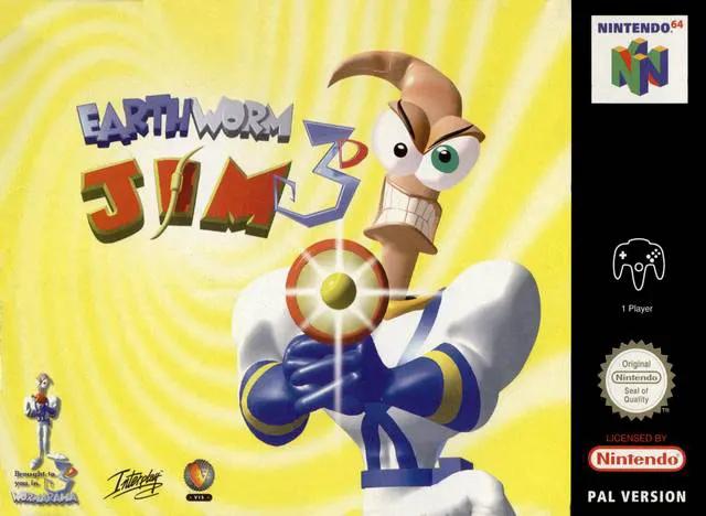 Game | Nintendo N64 | Earthworm Jim 3D Physical Video Games Game Nintendo