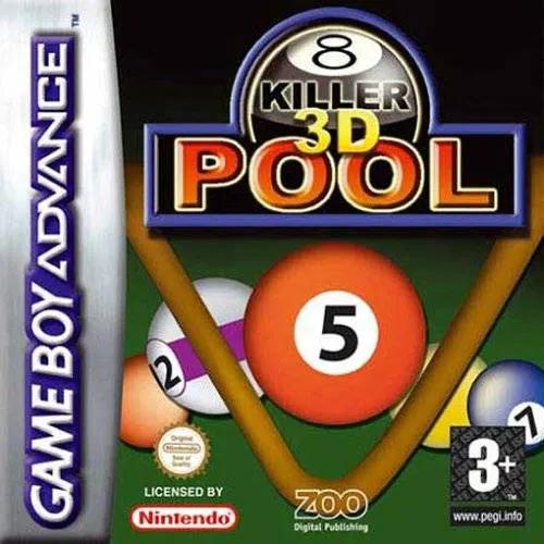 Game | Nintendo Game Boy Advance GBA | Killer 3D Pool Physical Video Games Game Nintendo