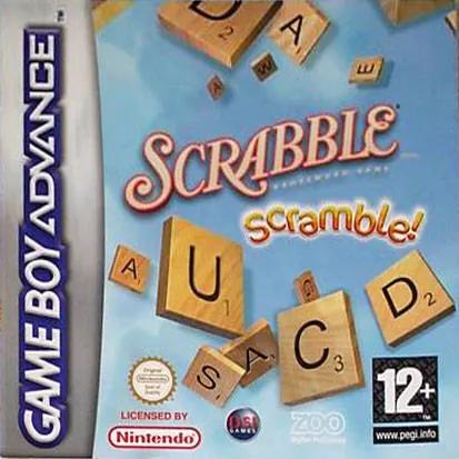 Game | Nintendo Game Boy Advance GBA | Scrabble Scramble Physical Video Games Game Nintendo
