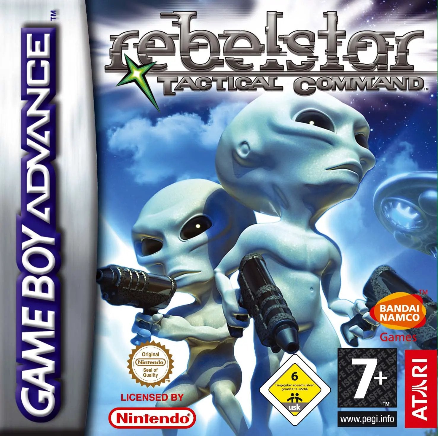 Game | Nintendo Game Boy Advance GBA | Rebelstar: Tactical Command Physical Video Games Game Nintendo