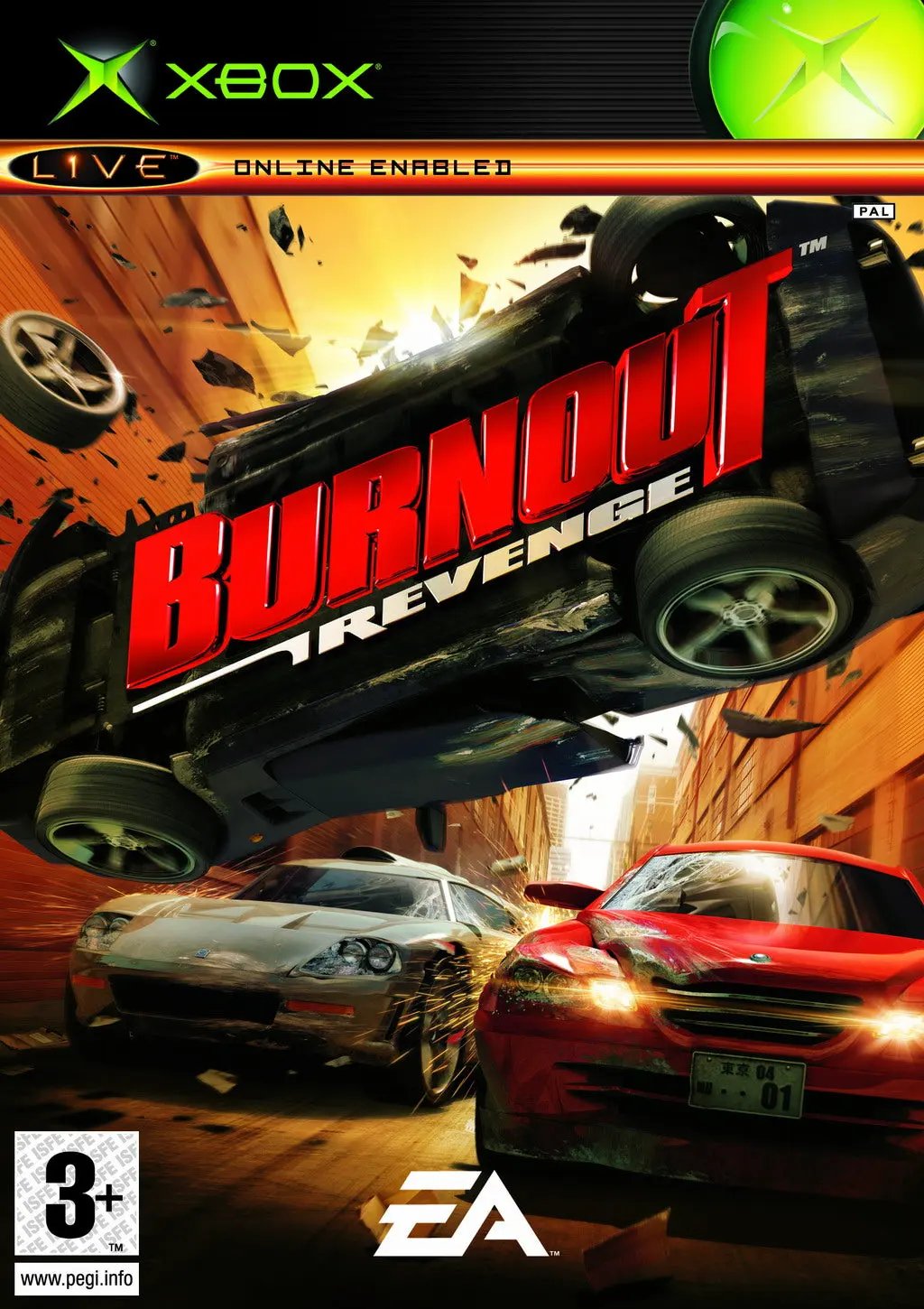 Game | Xbox | Burnout Revenge Physical Video Games Game Microsoft
