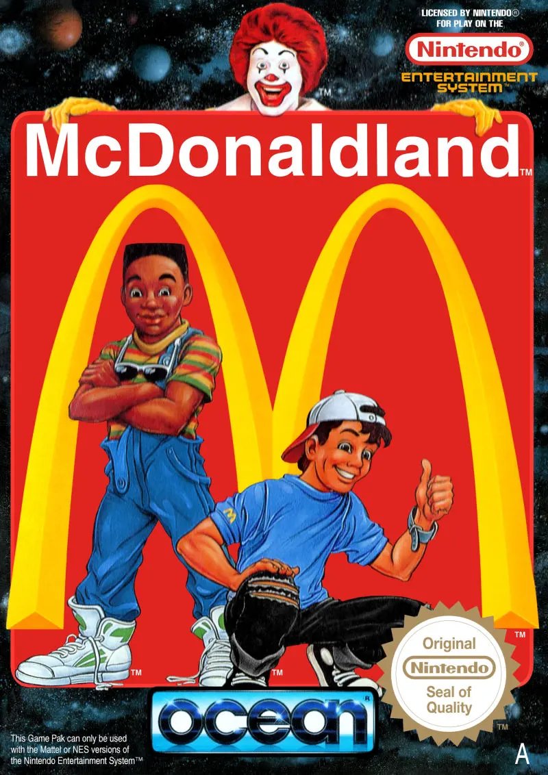 Game | Nintendo NES | McDonaldland Physical Video Games Game Nintendo