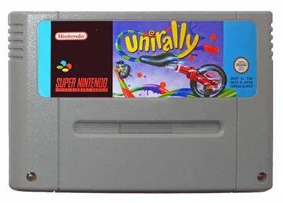 Game | Super Nintendo SNES | Unirally Physical Video Games Game Nintendo