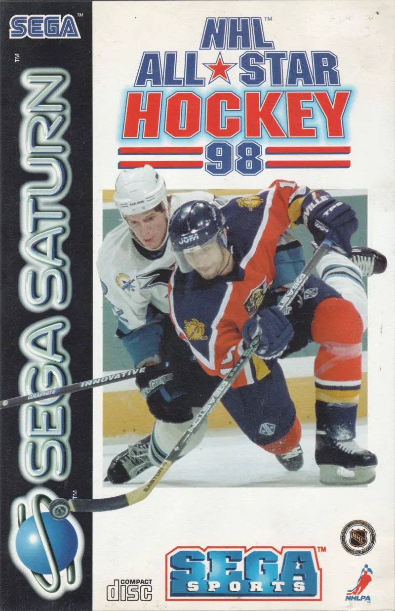 Game | Sega Saturn | NHL All-Star Hockey '98 Physical Video Games Game Sega