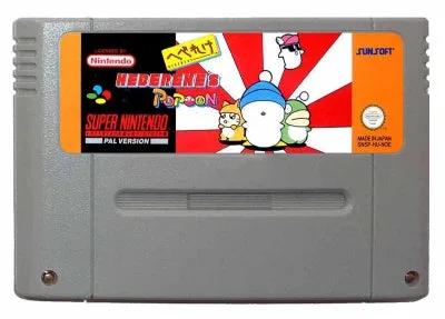 Game | Super Nintendo SNES | Hebereke's Popoon Physical Video Games Game Nintendo