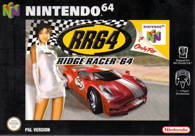 Game | Nintendo N64 | Ridge Racer 64 Physical Video Games Game Nintendo