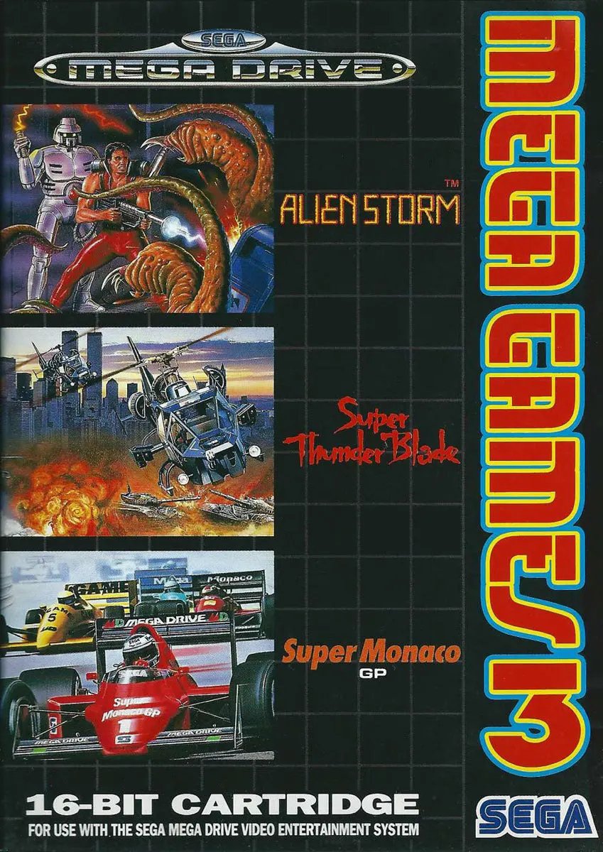 Game | Sega Mega Drive | Mega Games 3 Physical Video Games Game Sega