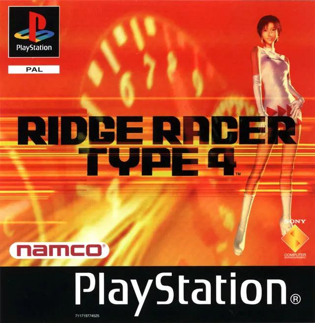 Game | Sony PlayStation PS1 | Ridge Racer Type 4 Physical Video Games Game Sony