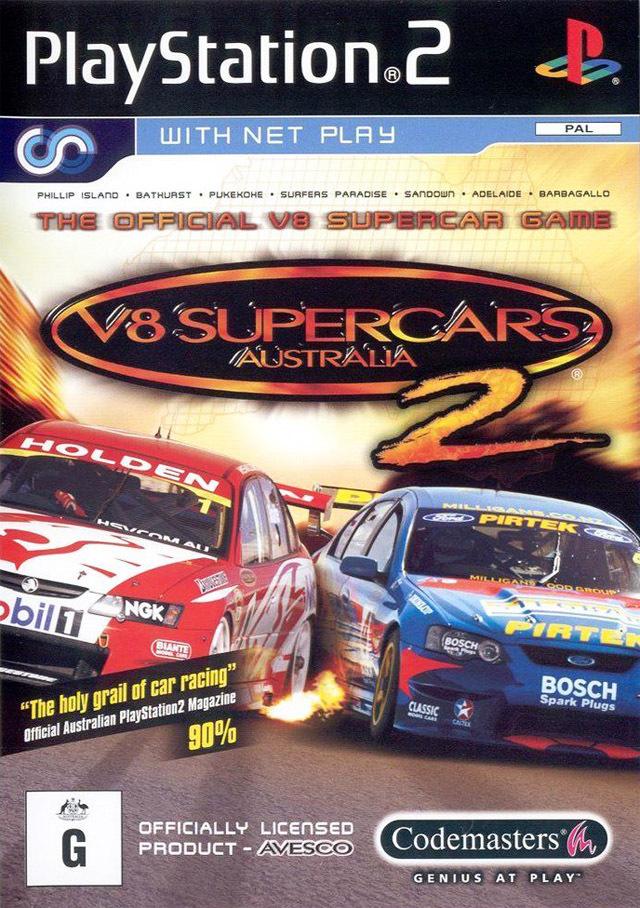 Game | Sony PlayStation PS2 | V8 Supercars 2 Australia