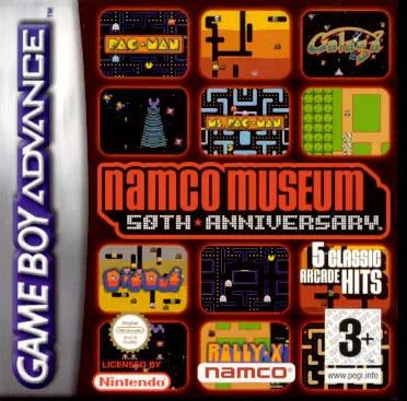 Game | Nintendo Game Boy Advance GBA | Namco Museum 50th Anniversary Physical Video Games Game Nintendo