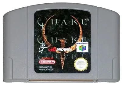 Game | Nintendo N64 | Quake Physical Video Games Game Nintendo