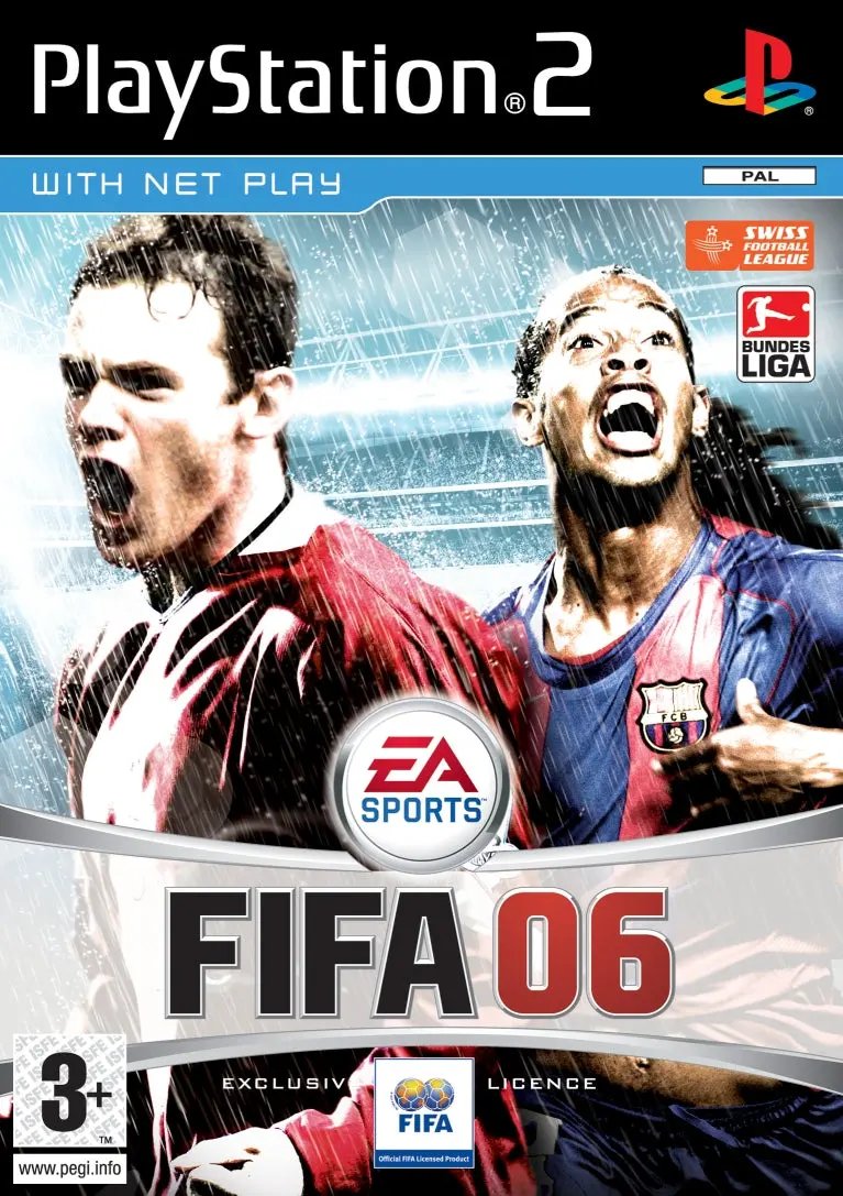 Game | Sony PlayStation PS2 | FIFA 06 Physical Video Games Game Sony