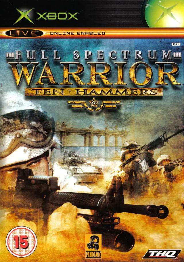 Game | Xbox | Full Spectrum Warrior: Ten Hammers Physical Video Games Game Microsoft