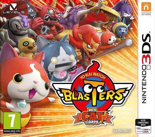 Game | Nintendo 3DS | Yo-Kai Watch Blasters: Red Cat Corps Physical Video Games Game Nintendo
