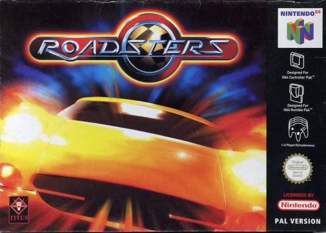 Game | Nintendo N64 | Roadsters Physical Video Games Game Nintendo
