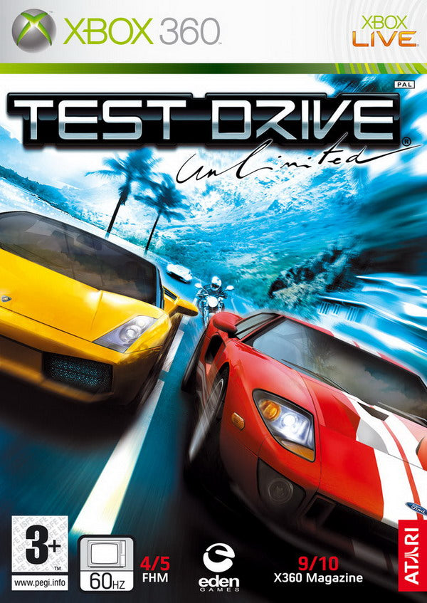 Game | Xbox 360 | Test Drive Unlimited