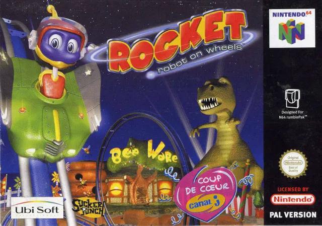 Game | Nintendo N64 | Rocket Robot On Wheels Physical Video Games Game Nintendo