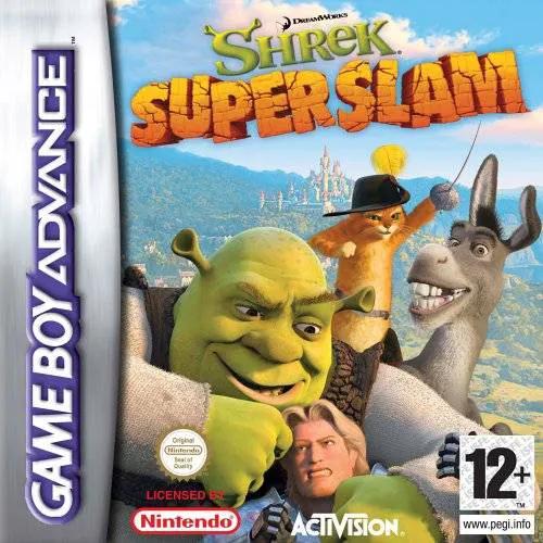 Game | Nintendo Game Boy Advance GBA | Shrek SuperSlam Physical Video Games Game Nintendo