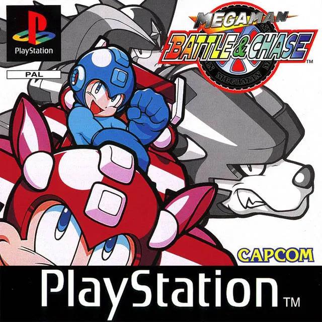 Game | Sony PlayStation PS1 | Mega Man Battle & Chase Physical Video Games Game Sony