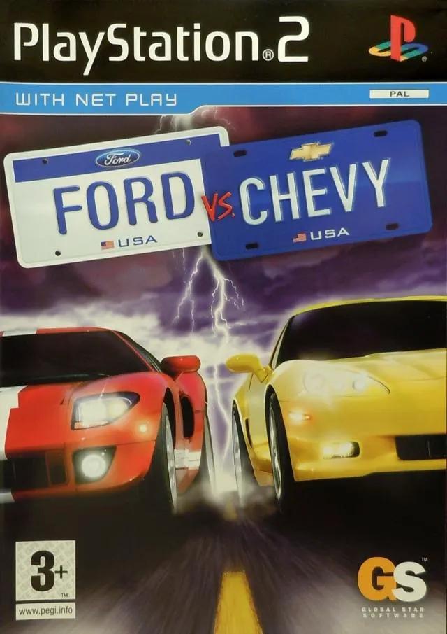 Game | Sony PlayStation PS2 | Ford vs Chevy Physical Video Games Game Sony