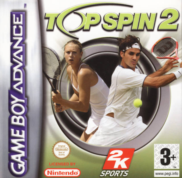 Game | Nintendo Game Boy Advance GBA | Top Spin 2