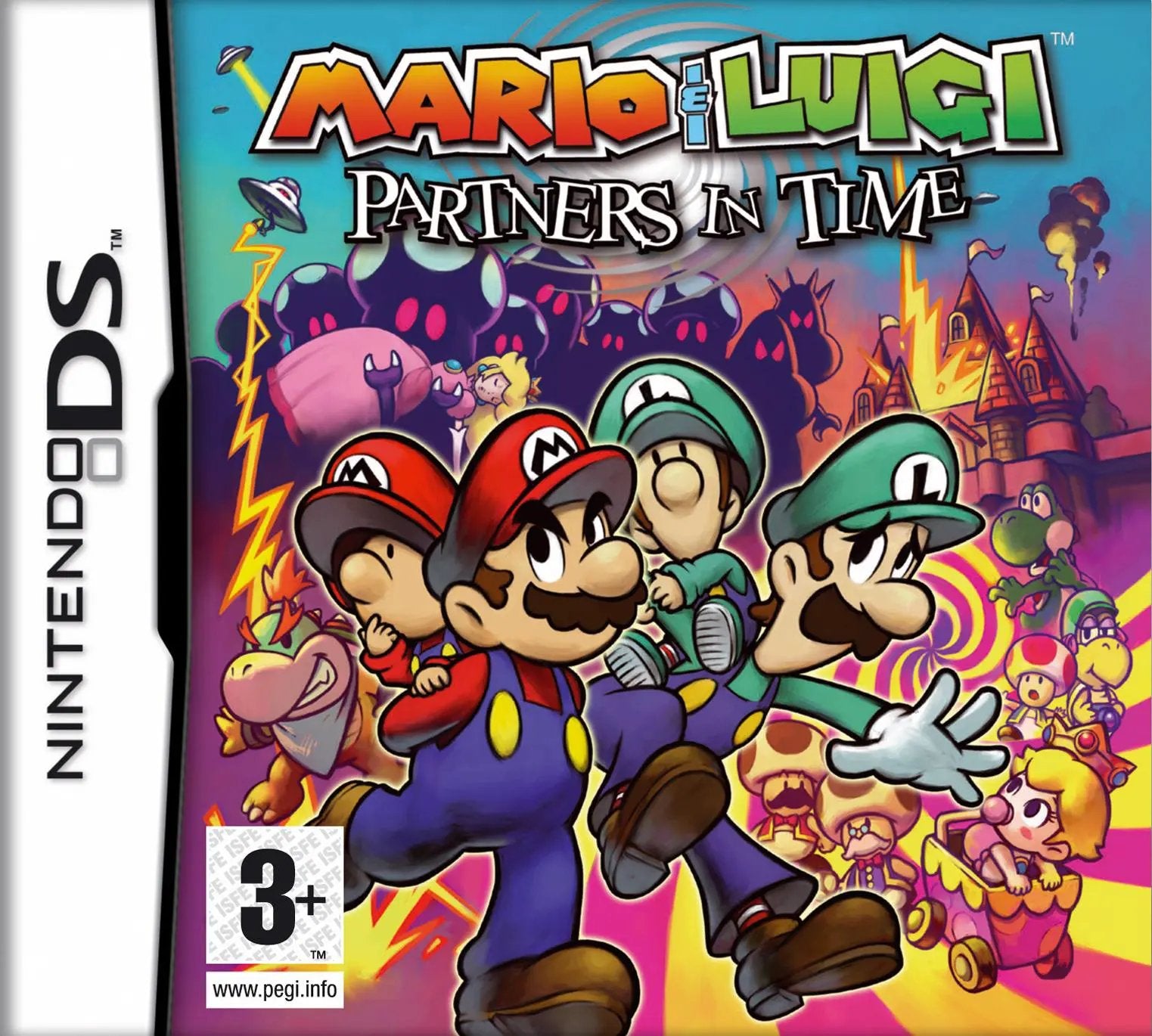 Game | Nintendo DS | Mario And Luigi Partners In Time Physical Video Games Game Nintendo