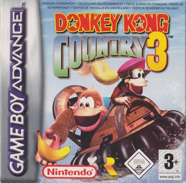 Game | Nintendo Game Boy Advance GBA | Donkey Kong Country 3 Physical Video Games Game Nintendo