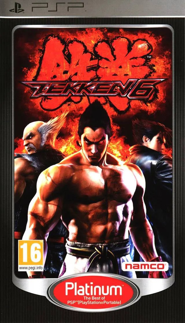 Game | Sony PSP | Tekken 6 (Platinum) Physical Video Games Game Sony