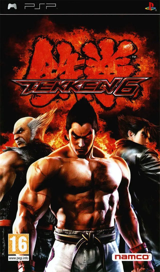 Game | Sony PSP | Tekken 6 Physical Video Games Game Sony