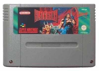 Game | Super Nintendo SNES | Blackhawk Physical Video Games Game Nintendo