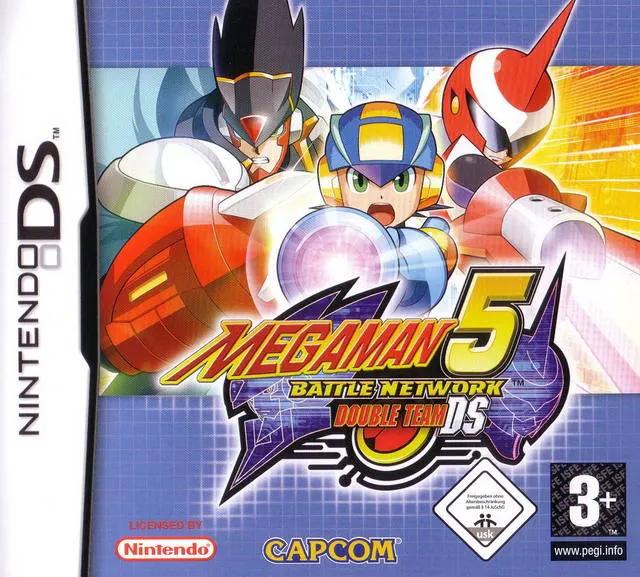 Game | Nintendo DS | Mega Man Battle Network 5 Double Team Physical Video Games Game Nintendo