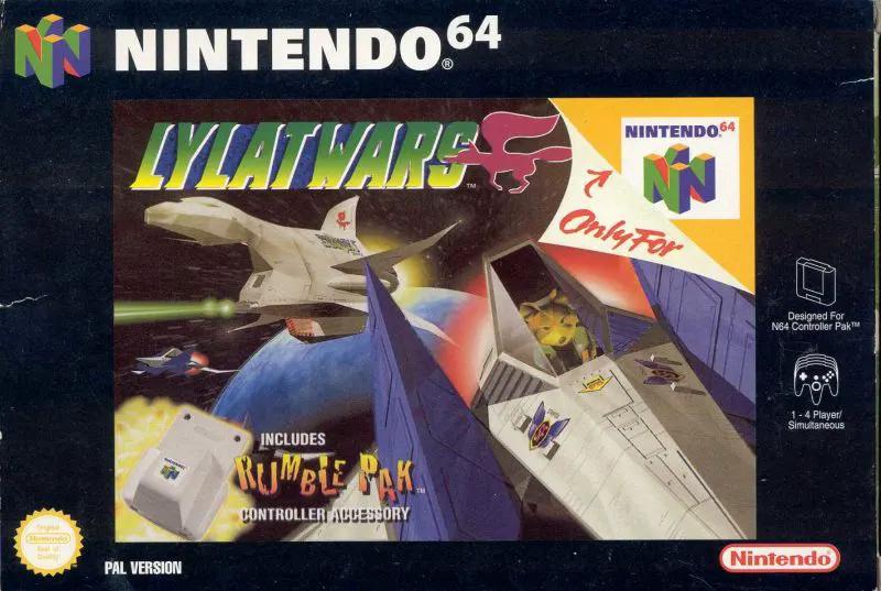 Game | Nintendo N64 | Lylat Wars Physical Video Games Game Nintendo