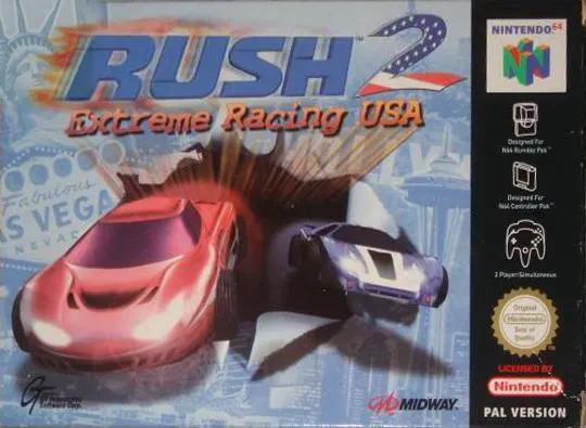 Game | Nintendo N64 | Rush 2 Physical Video Games Game Nintendo