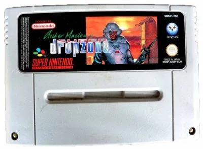 Game | Super Nintendo SNES | Super Dropzone Physical Video Games Game Nintendo