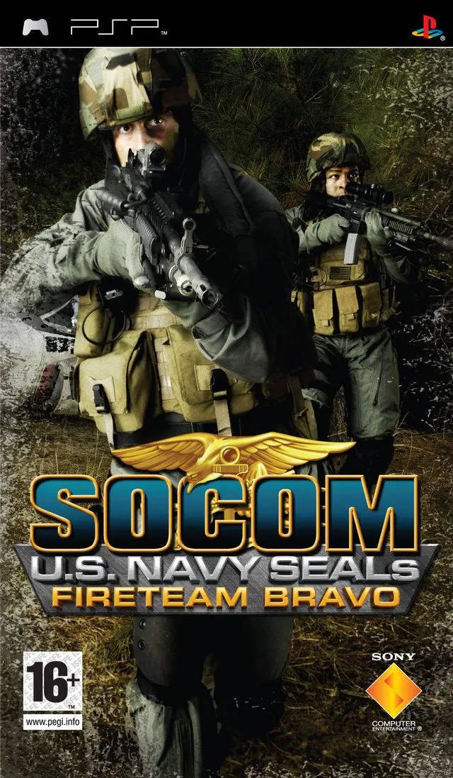 Game | Sony PSP | SOCOM US Navy Seals Fireteam Bravo Physical Video Games Game Sony