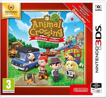 Game | Nintendo 3DS | Animal Crossing: New Leaf Welcome Amiibo (Nintendo Selects) Physical Video Games Game Nintendo